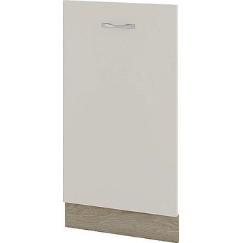 ИРИМ Врата с цокъл за вградена съдомиялна Сити АРС-38 дъб сонома арвен / сатен 45 см