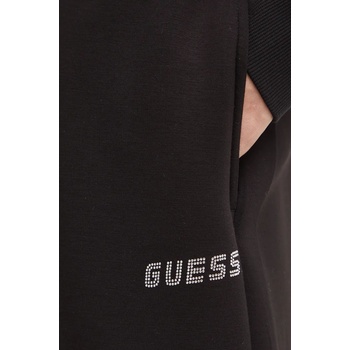 Guess Спортен панталон Guess CECILIA в черно с апликация V4BB13 K7UW2 (V4BB13.K7UW2)