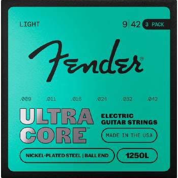Fender UltraCore 1250L Gauges 9-42 3-Pack Струни за електрическа китара (0730250603)