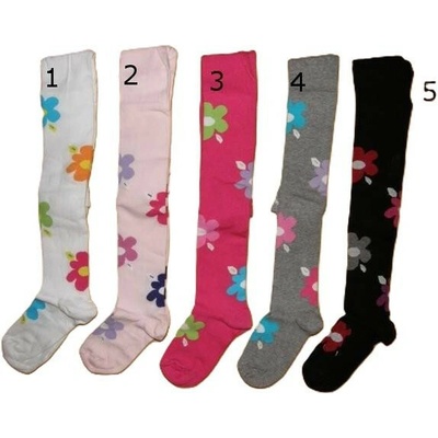 DESIGN SOCKS Dívčí punčocháče DEPU 7 růžová