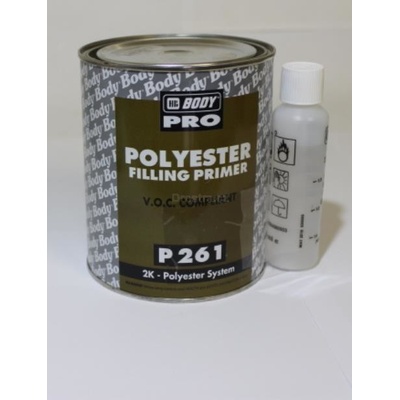 HB BODY P261 2K polysterový tmel s plničem, 1L