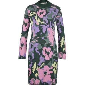 DEDICATED Дамска рокля Dedicated Women's Dress Lo Pepita Cats Dress - Warped Flowers (134-1237-0314)