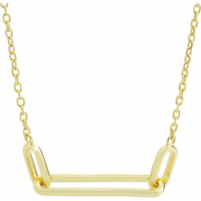 JSB Bijoux Propojené ovály pozlacený 92300521g (Ag925/1000, 3,52 g)