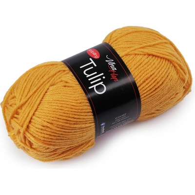 Pletací příze Tulip 100 g Varianta: 19 (41179)) hořčicová, Balení: 1 ks 46223/99538/246152