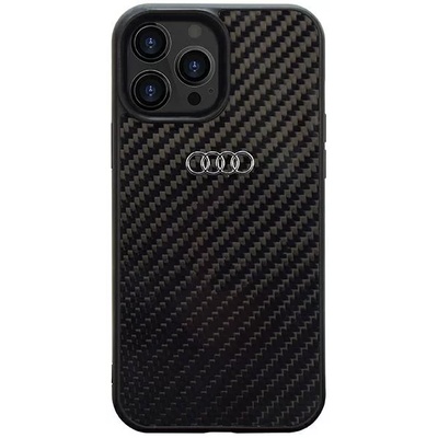 Audi Carbon Fiber iPhone 14 Pro 6.1" black hardcase AU-TPUPCIP14P-R8/D2-BK (AU-TPUPCIP14P-R8/D2-BK)