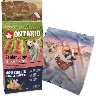 Ontario Senior Large Chicken & Potatoes & Herbs 12 kg