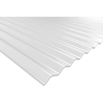 Bravo Deska plastová vlnitá 76/18 0,7 x 900 x 2000 mm čirá 1 ks