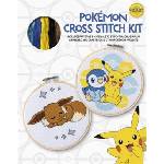 David & Charles Pokémon Cross Stitch Kit: Bring Your Favorite Pokémon to Life with Over 50 Cute Cross Stitch Patterns | Maria Diaz