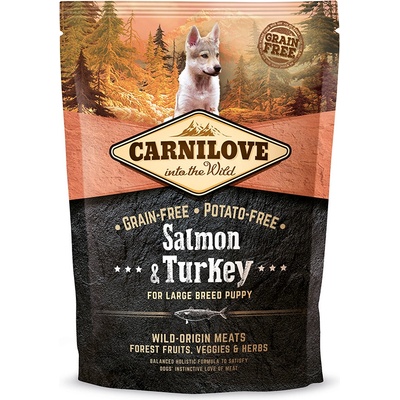 Carnilove Salmon & Turkey for Large Breed Puppy 1,5 kg
