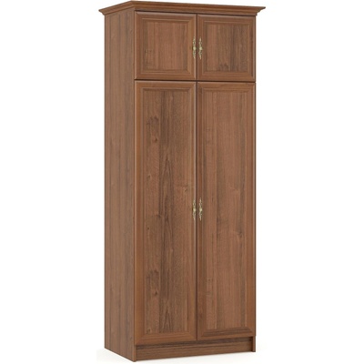 Двукрилен гардероб Baron 2D орех