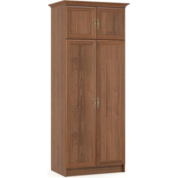 Двукрилен гардероб Baron 2D орех