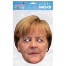 Angela Merkel kartonová maska