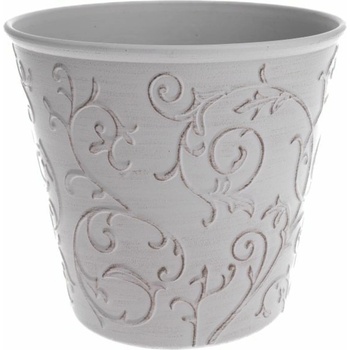 Casa de Engel Кашпо калъф - Еко пластмаса, бял флорален, 0/48 Casa de Engel | Lilav | Home | UNI