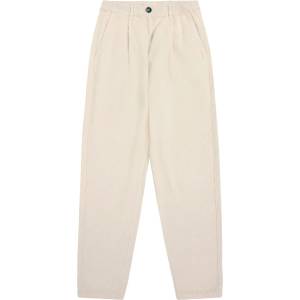 KnowledgeCotton Apparel Дамски ежедневен панталон KnowledgeCotton Apparel Women's Chloe 8 Wales Corduroy Casual trousers - Egret - размер 33 (UK) (107-4111-0117)
