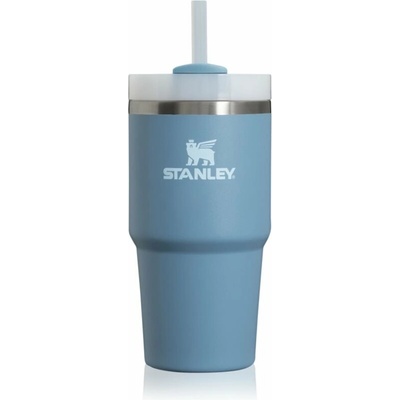 Stanley Quencher H2.O FlowState™ Tumbler tumbler z nehrdzavejúcej ocele s rúrkou malý Indigo 600 ml