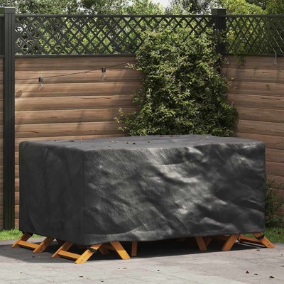 vidaXL Покривало за мебели Едноцветен Черно 172 x 113 x 73 cm 420D (4105742)