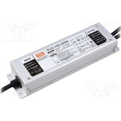 MEAN WELL ELG-150-42DA Napájecí zdroj: spínaný; LED; DALI; 150W; 42VDC; 3,57A; 100÷305VAC
