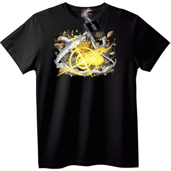 NOONEBRAND Тениска Saint Seiya Златен светец - S, Black