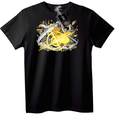 NOONEBRAND Тениска Saint Seiya Златен светец - S, Black