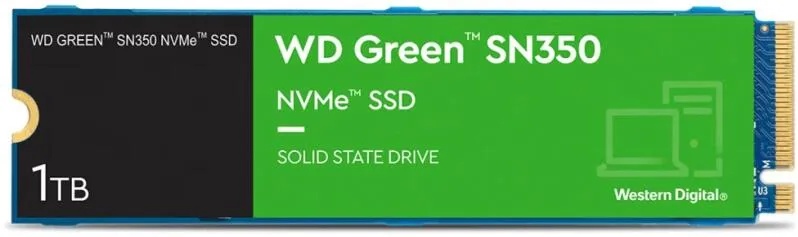 Western Digital WD Green SN350 1TB NVMe PCIe (WDS100T3G0C)