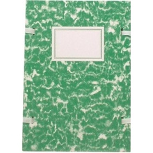 Papiernik A4 spisové dosky mramor zelený