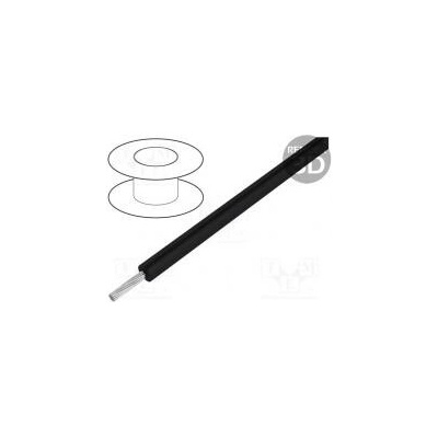 Vodič licna Cu EPDM černá 5kV -30÷90°C 30,5m 18AWG