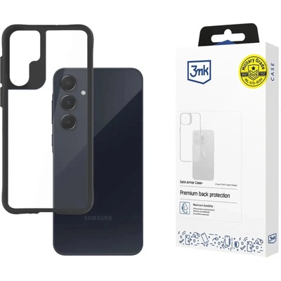3mk Protection 3mk Satin Armor Case+ за Samsung Galaxy A55 5G - черен (5903108568135)