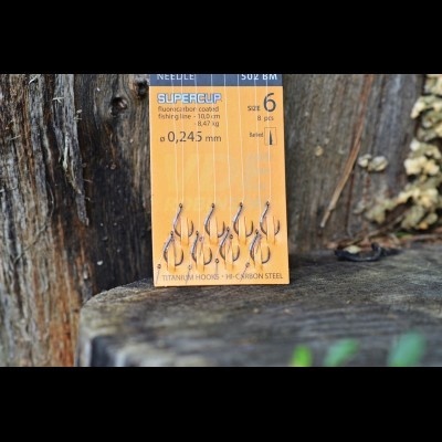 VDE-R Hotový nadväzec Mono Leader With Needle MF 502BM Sz6, Diam. 0,245 mm 8 ks