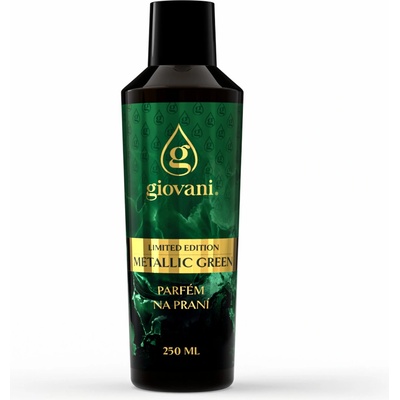 Giovani koncentrovaný parfém na prádlo Metallic Green 250 ml
