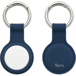 Torrii Силиконов ключодържател за Apple AirTag - Torrii AirTag BonJelly Silicone Keyring (син) (AT-BON-03)