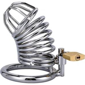 Malesation Метална пенис клетка XX-Dreams Toys Snake Shape