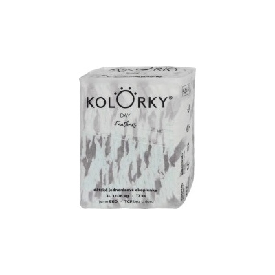 Kolorky DAY peří XL 17ks