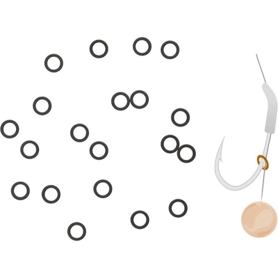 Zfish Krúžky Naväzcové Rig Rings 20 ks priemer 3,1 mm