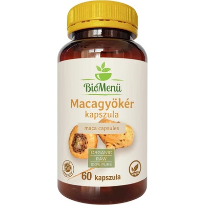 BioMenü bio Maca 60 kaspúl
