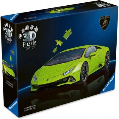 Ravensburger Puzzle Iconics Lamborghini Huracan Evo-verde 108p (12008037)