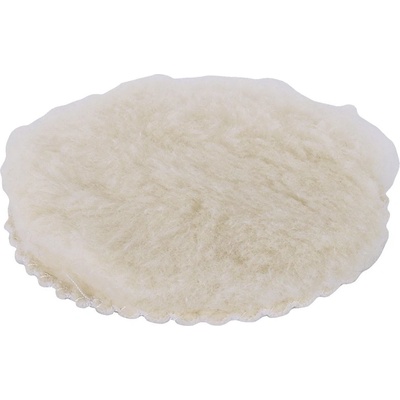 Wolfcraft Leštící kotouč 125 mm vlněný přilnavý