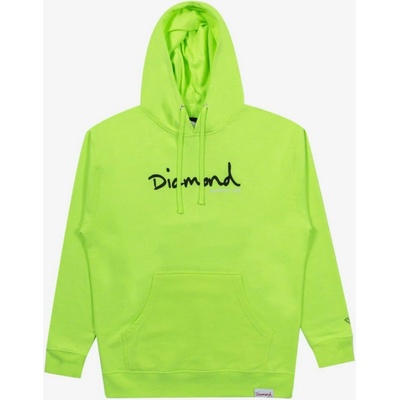 Diamond Shimmer Og Scrpit Hoodie Safety Green