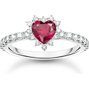 Thomas Sabo TR2484-013-10-56 Herzring romance silber Damen, Жени