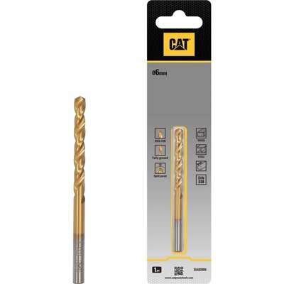 CAT Свредло за метал CAT DA02009 HSS Titan 6x93мм (3512690)