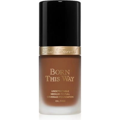 Too Faced Born This Way Flawless Coverage Natural Finish Foundation krycí make-up pre prirodzený vzhľad Hazelnut 30 ml