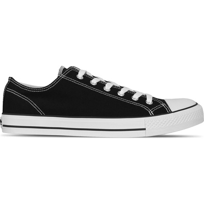 SoulCal Мъжки маратонки SoulCal Canvas Low Trainers Mens - Black