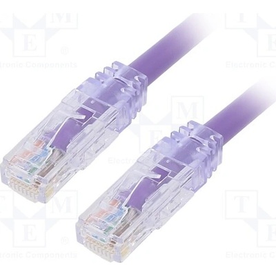 Panduit UTP6AX1MVL Patch TX6A™ 10Gig U/UTP Kat. 6a drát Cu 1m; fialový