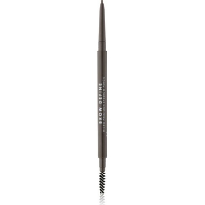 MUA Makeup Academy Brow Define precízna ceruzka na obočie s kefkou Dark Brown 0,05 g