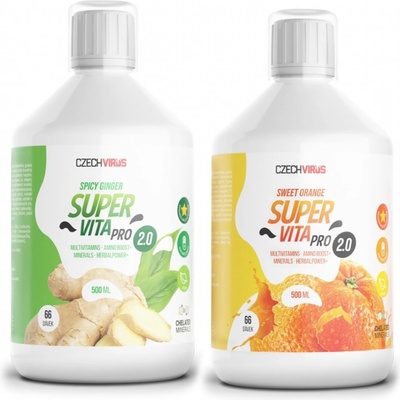 Czech Virus 1+1 SuperVita Pro V2.0 Spicy Ginger 500 ml