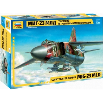 Zvezda MIG 23 MLD Soviet Fighter1:72