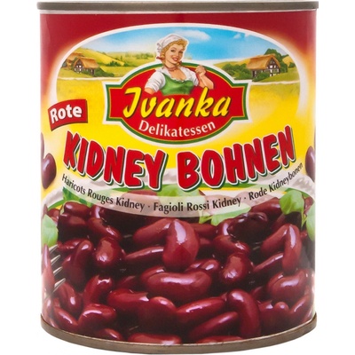 Ivanka Delikatessen Červené fazole v konzervě 800 g