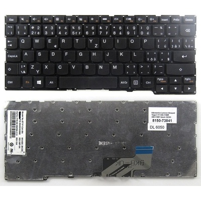 česká klávesnice Lenovo Ideapad Yoga 3 11 300-11IBR 300-11IBY černá CZ/SK – Zboží Mobilmania