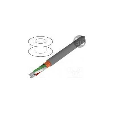 Alpha Essential C&C 4x22AWG PVC tmavě šedá 300V 30,5m