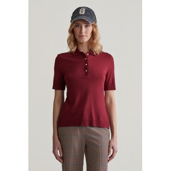 Gant REG SEAMLESS SS POLO červená