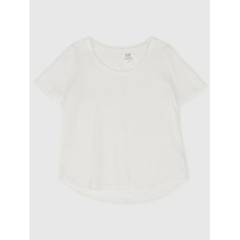 GAP Ленена тениска GAP GAP | Byal | ЖЕНИ | M